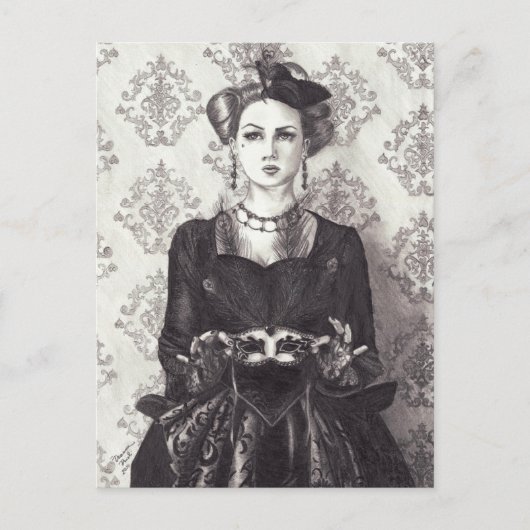 Queen of Hearts - Carte postale (Devant)