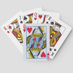 Queen of Hearts - Cartes de jeu à vélo