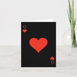 Queen of Hearts Costume Deck of Cards Carte de jeu