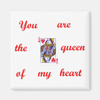 Queen of Hearts Magnet Magneet