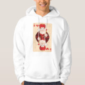 Queen Of Hearts Mens Sweat - shirt à capuche (Devant)