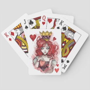 ❤️ Queen of Hearts ❤️ Pokerkaarten