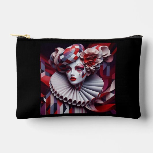 "Queen of Hearts - Sac cosmétique de luxe" (Recto)