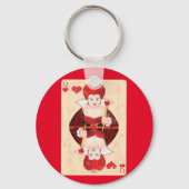 Queen of Hearts Sleutelhanger (Voorkant)
