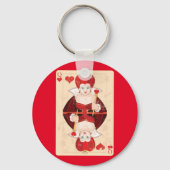 Queen of Hearts Sleutelhanger (Achterkant)