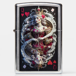 Queen of Hearts speelt Kaart - Surrealisme Art