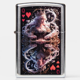 Queen of Hearts speelt Kaart, surrealisme kunst