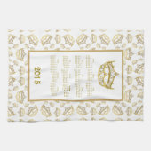 Queen of Hearts tiara calendrier 2015 serviette de (Horizontal)