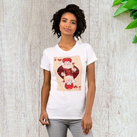 Queen of Hearts Vrouwen T-shirt