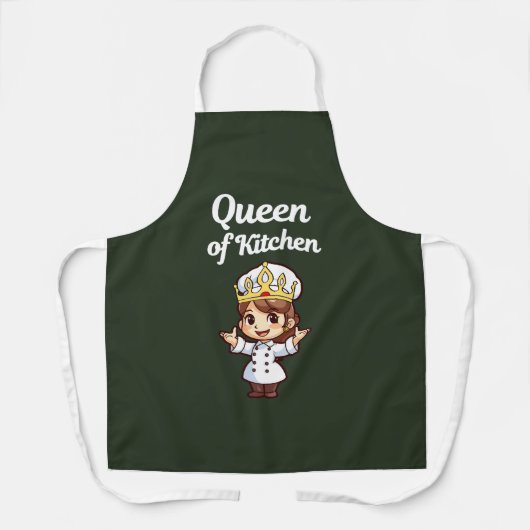 Queen of Kitchen Schort (Voorkant)