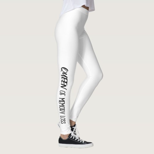 "QUEEN of Memory Loss" - Leggings avec DIVAtude (Droite)