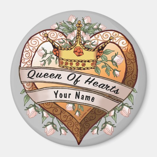 Queen of My Heart Magneet (Voorkant)