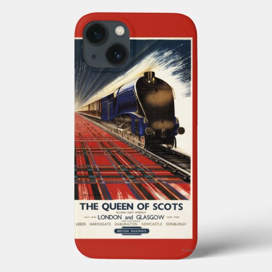 Queen of Scots Pullman Train Case-Mate iPhone Case (Achterkant)