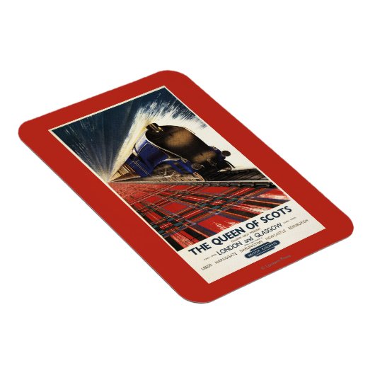 Queen of Scots Pullman Train Magneet (Rechterzijde)