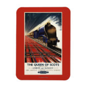 Queen of Scots Pullman Train Magneet (Verticaal)