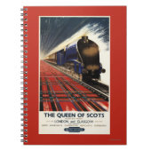 Queen of Scots Pullman Train Notitieboek (Voorkant)