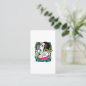 QUEEN OF SNAKE VISITEKAARTJE (Staand voorkant)