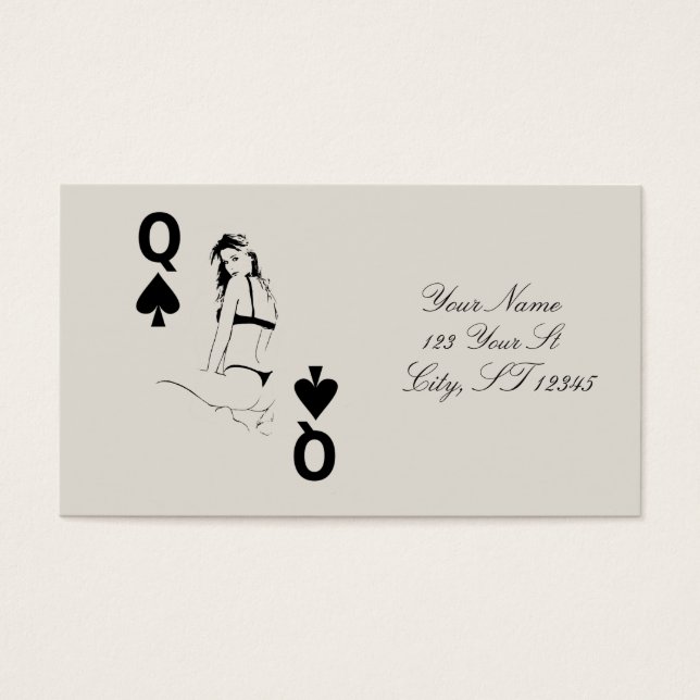 Queen of Spades bikini girl Thunder_Cove (Devant)