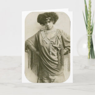 "Queen of the Cakewalk", Aida Overton Walker Kaart