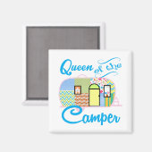 Queen of the Camper Magnets (Recto/Verso)