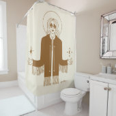 Queen of the Cosmos Douche rideau (En situation)