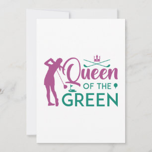 Queen Of The Green Bedankkaart