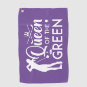 Queen Of The Green Golfhanddoek (Voorkant)