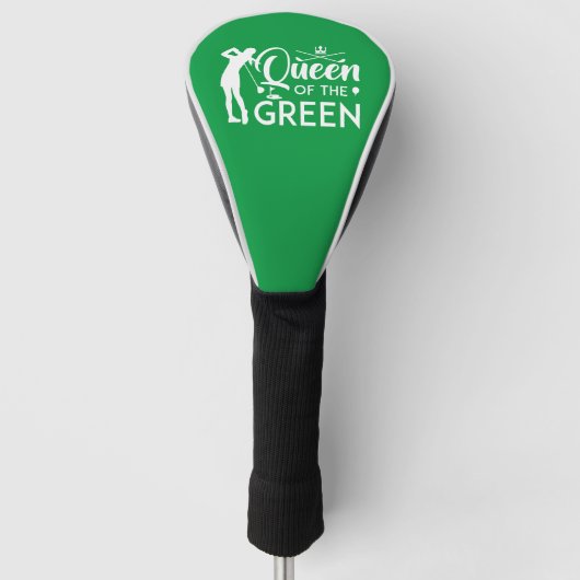 Queen Of The Green Golfheadcover (Voorkant)
