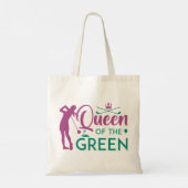 Queen Of The Green Tote Bag (Achterkant)