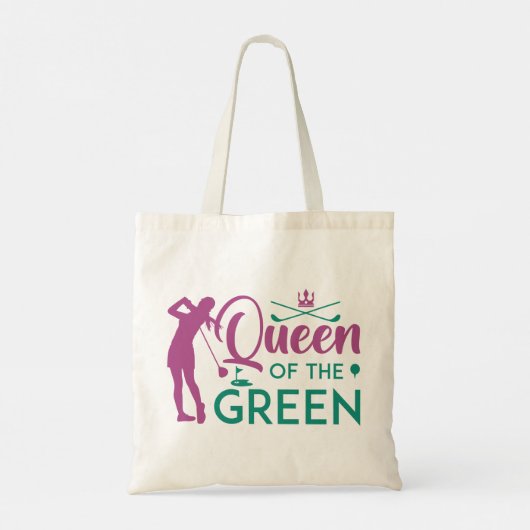 Queen Of The Green Tote Bag (Achterkant)