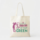 Queen Of The Green Tote Bag (Voorkant)