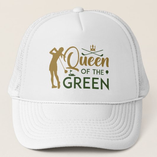 Queen Of The Green Trucker Pet (Voorkant)