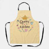 Queen of the Kitchen Charming Design Schort (Voorkant)