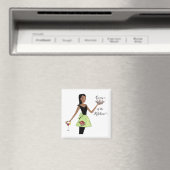 "Queen of the Kitchen" MAGNET Magneet (Insitu (Vaatwasser))