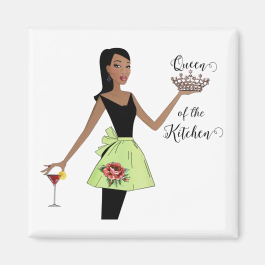 "Queen of the Kitchen" MAGNET Magneet (Voorkant)