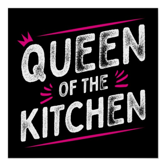 Queen of the Kitchen Poster Perfect Poster (Voorkant)