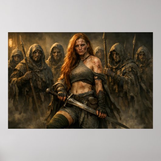 Queen of the Lepers Poster (Voorkant)