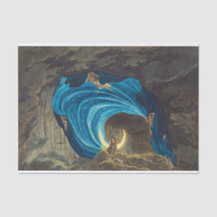 Queen of the Night Scene by Simon Quaglio Tissuepapier