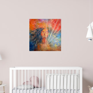 Queen of the Ocean beroemd gemaakt door Radiant Sp Poster