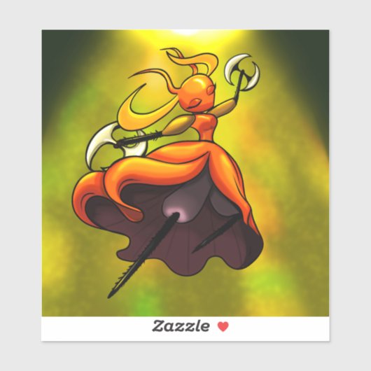 Queen of the Skarr Sticker (Vel)