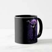 Queen of the Web - Gothique Vampire Mug (Devant droit)