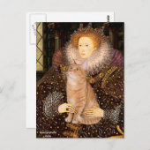 Queen - Oranje Tabby kat 46 Briefkaart (Voorkant / Achterkant)