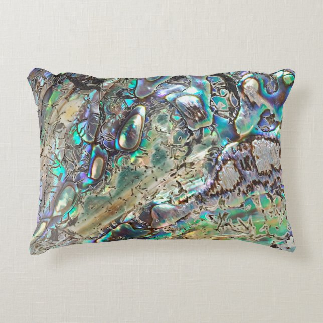 Queen paua shell accent kussen (Voorkant)