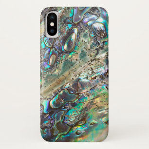 Queen paua shell iPhone x hoesje