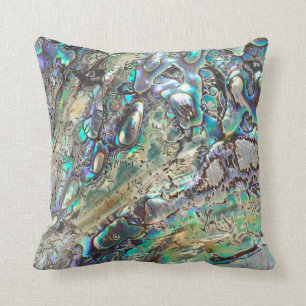 Queen paua shell kussen