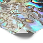 Queen paua shell perfect poster (Hoek)