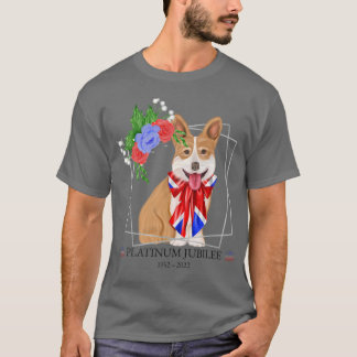 Queen Platinum Jubilee Corgiqueens Jubilee1324 T-shirt