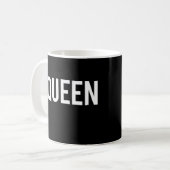 Queen Print Koffiemok (Voorkant links)