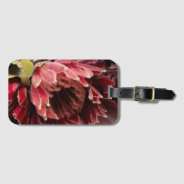 Queen Protea Waterverf bagagelabel