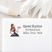 "Queen" Return Address Labels (Insitu)